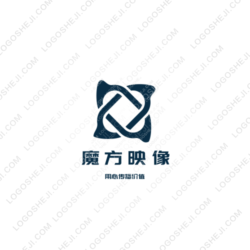 栗鑫影視logo設(shè)計(jì)
