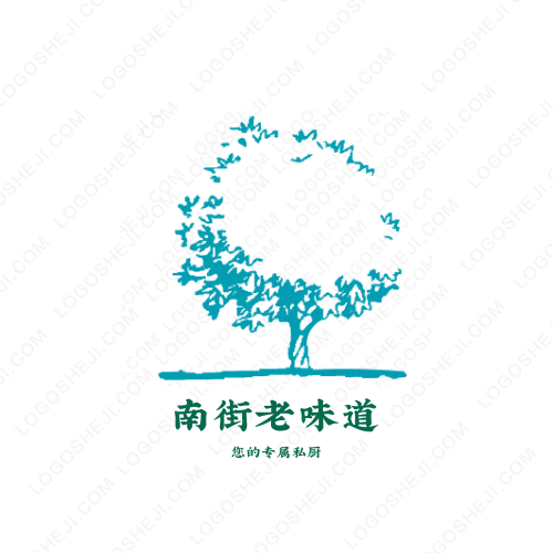 苦菜茶logo設(shè)計