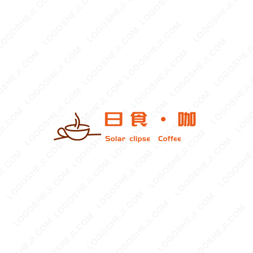 柿子樹logo設計