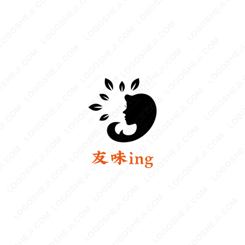 奶味阿寧logo設(shè)計(jì)