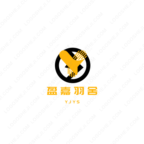 盈嘉羽舍logo設(shè)計(jì)