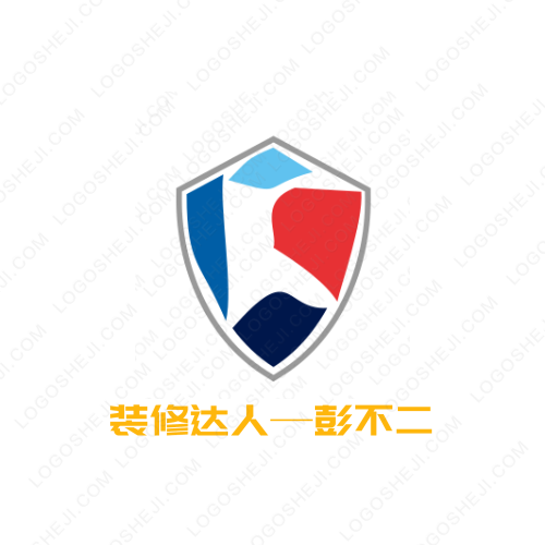 榮榮柱子文化傳媒logo設(shè)計