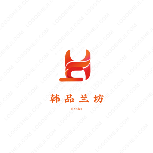 韓品蘭坊logo設計
