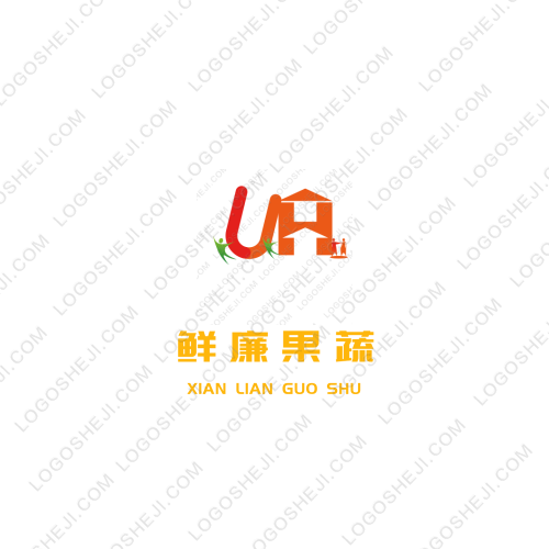 繽紛鮮果logo設(shè)計(jì)