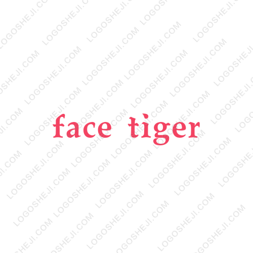 face tigerlogo設(shè)計(jì)