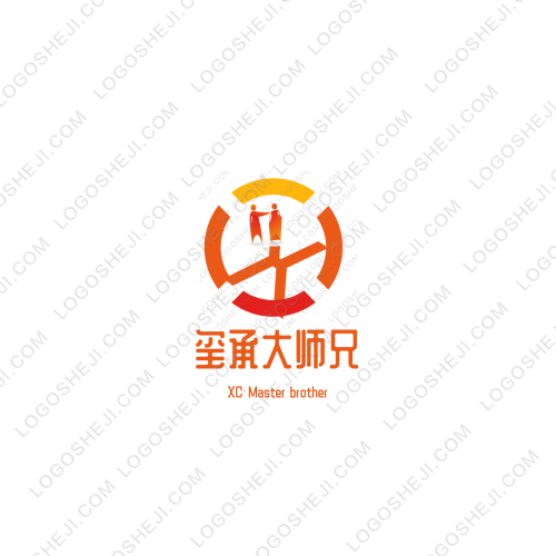 開心影視logo設(shè)計