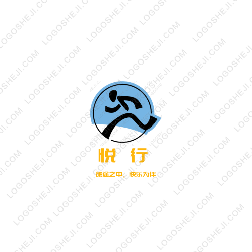 喜福獺貍logo設(shè)計(jì)