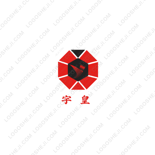 宇皇logo設(shè)計