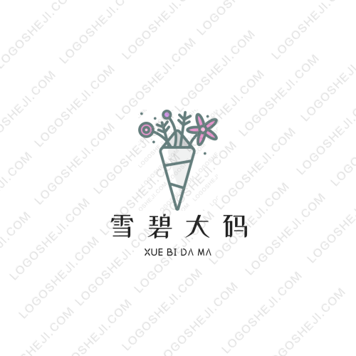 藍焰影視logo設計