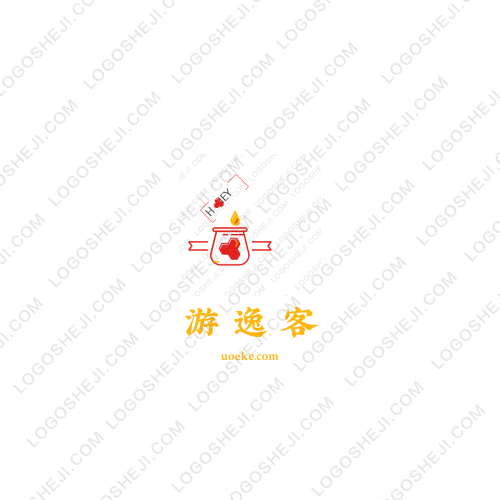 甜蜜logo設計