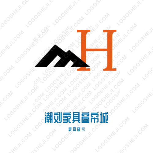 潮劉家具窗簾城logo設(shè)計(jì)