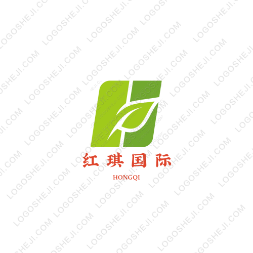 紅琪國(guó)際logo設(shè)計(jì)