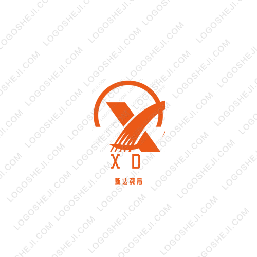 新宇教育logo設(shè)計