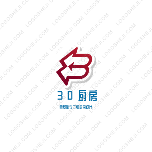 3D廚房logo設(shè)計(jì)
