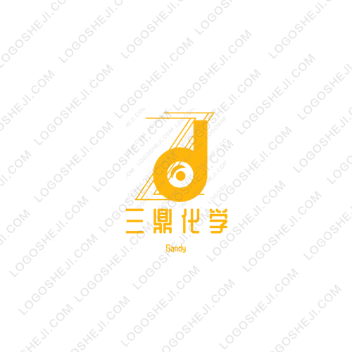 三鼎化學(xué)logo設(shè)計