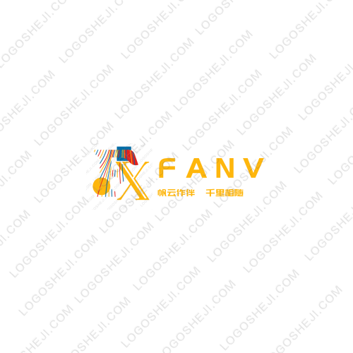 布洛克豬logo設計