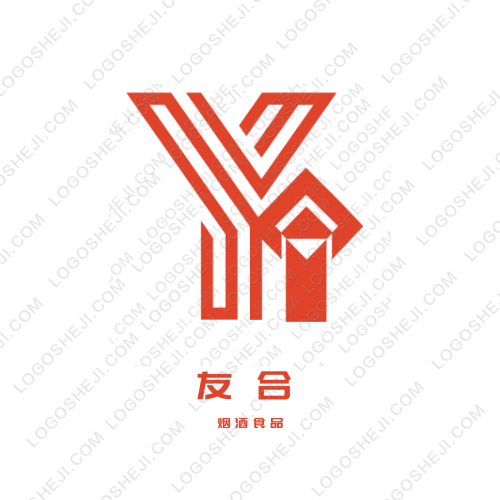 綠月實(shí)業(yè)logo設(shè)計(jì)