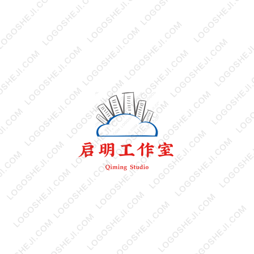 七彩黃陵logo設(shè)計