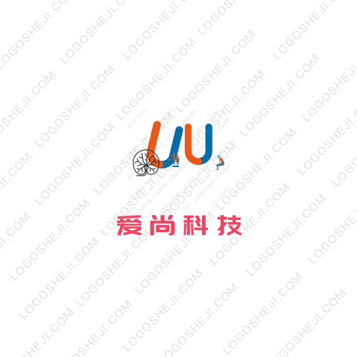 躍飛綜合服務平臺logo設計