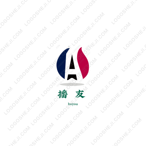 濤哩個濤logo設計