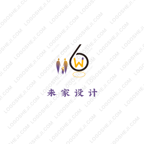 花卉世界logo設計