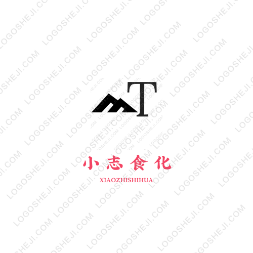 小志食化logo設(shè)計(jì)