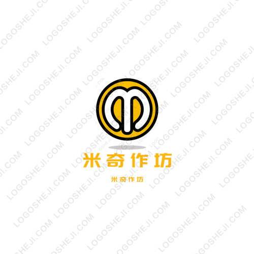 米奇作坊logo設計