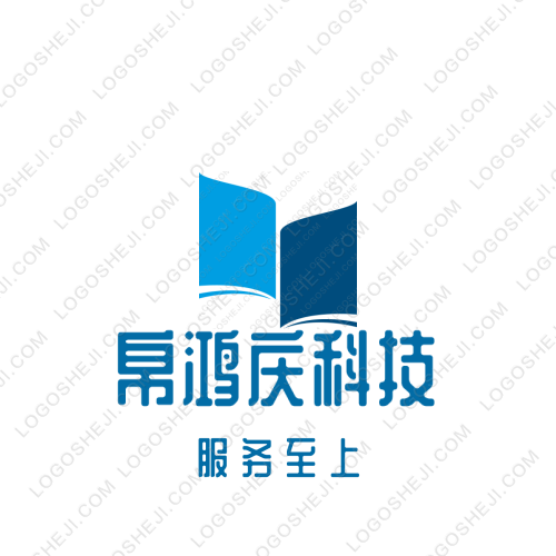 帛鴻慶科技logo設(shè)計