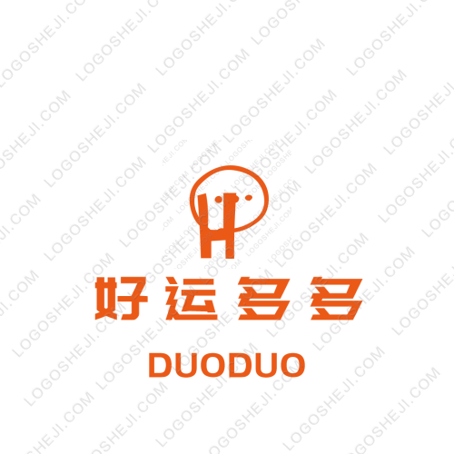 好運多多l(xiāng)ogo設(shè)計