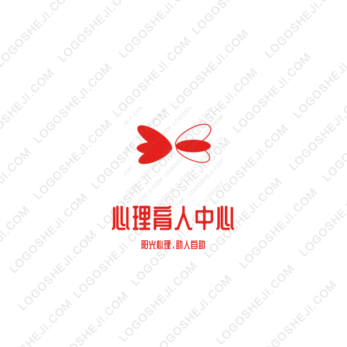 心理育人中心logo設計