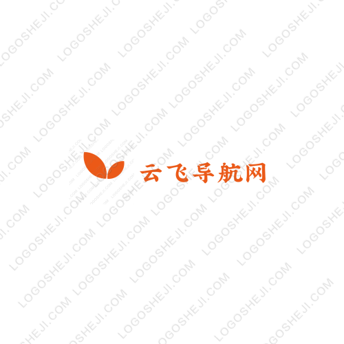 云飛導(dǎo)航網(wǎng)logo設(shè)計