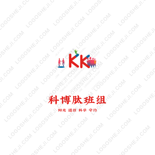 科博肽班組logo設(shè)計