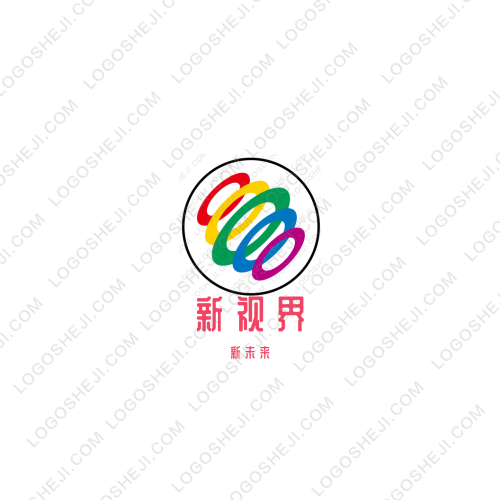 新視界logo設(shè)計