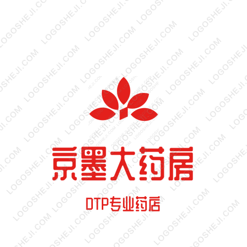 京墨大藥房logo設(shè)計
