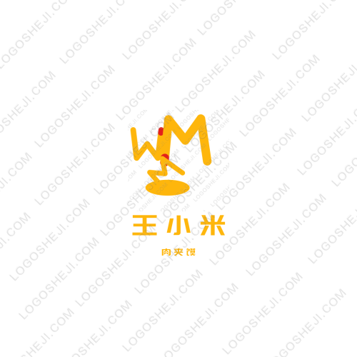 王小米logo設計