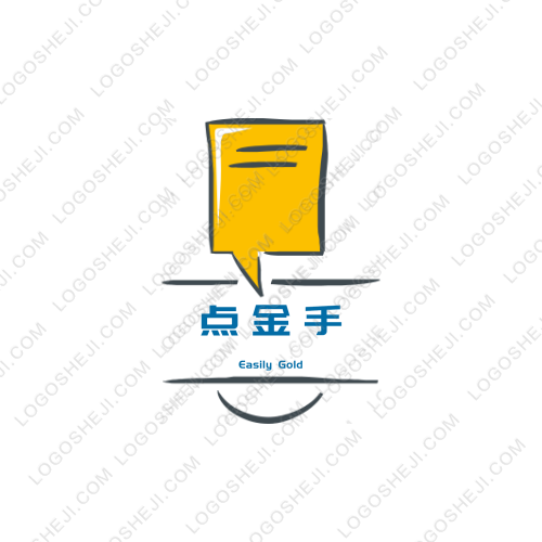 點(diǎn)金手logo設(shè)計(jì)