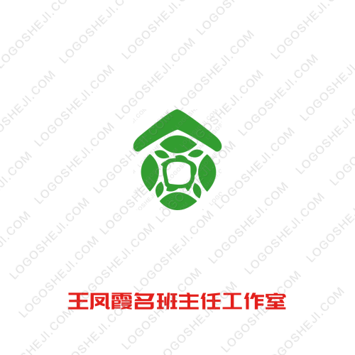 王鳳霞名班主任工作室logo設(shè)計(jì)