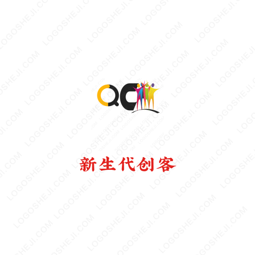新生代創(chuàng)客logo設計