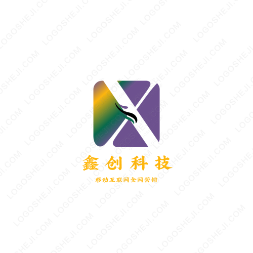 梵沐云互聯(lián)logo設(shè)計