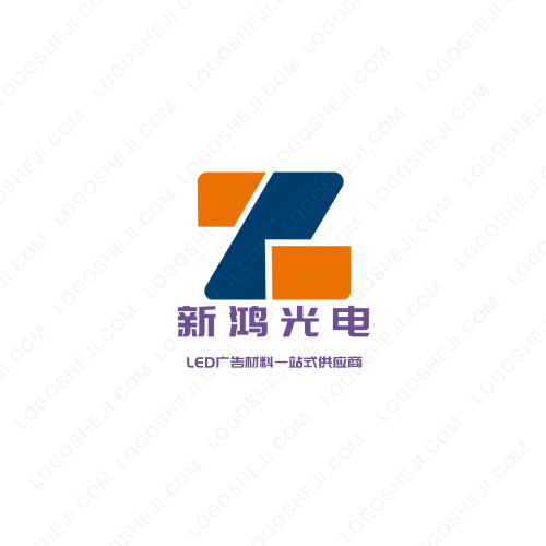 北京泓源展望logo設(shè)計