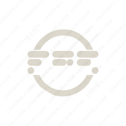 一元初始logo設計