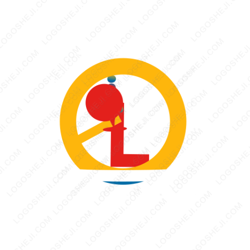 兩個娃娃logo設計