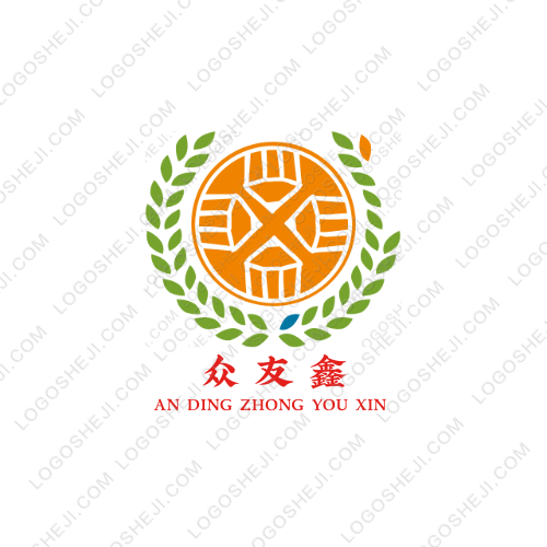 紫袖青衫漢服文化logo設(shè)計(jì)