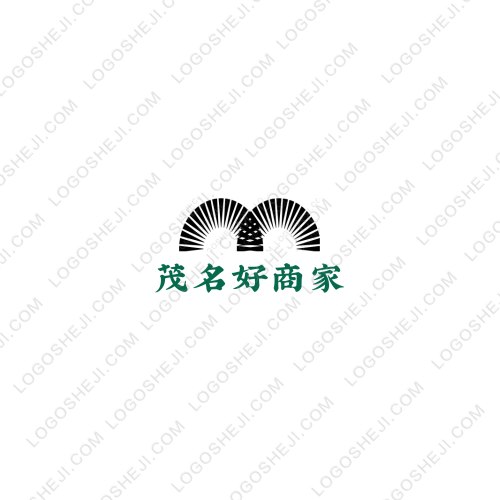 鹿林七月logo設(shè)計