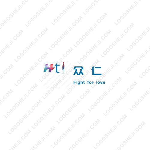 美好生活logo設計