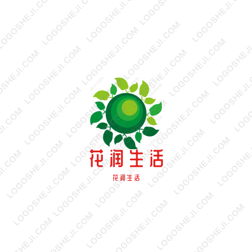 佰葉服飾logo設(shè)計(jì)