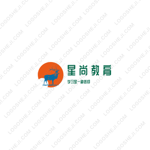 新新教育logo設(shè)計