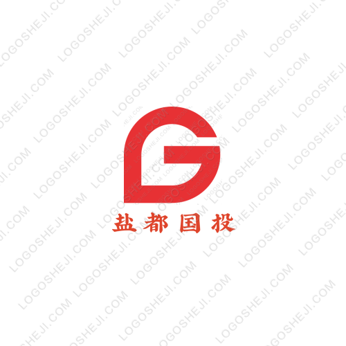 鹽都國投logo設計