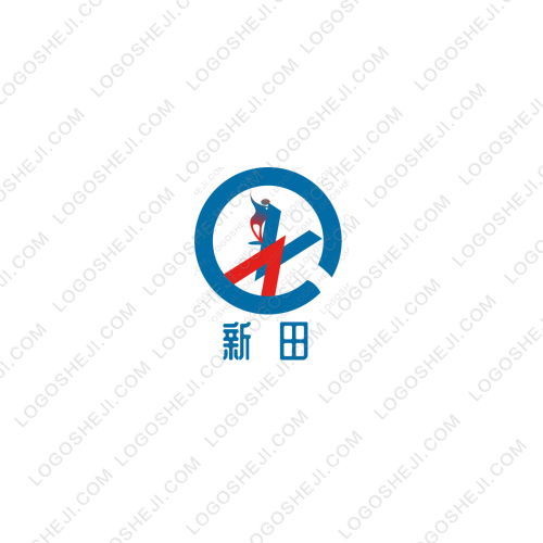 轉(zhuǎn)龍鎮(zhèn)網(wǎng)格員logo設(shè)計(jì)