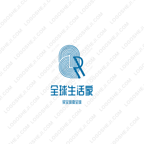 全球生活家logo設(shè)計(jì)